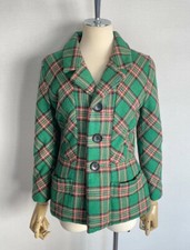 Junya Watanabe Comme Des Garcons Vintage Women's Puffer Check Jacket AD2004