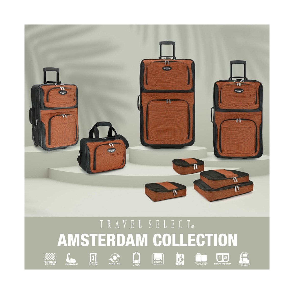 Traveler's Choice Luggage Sets - Gray (TS6950GXX) for sale online