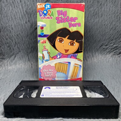 Dora the Explorer - Big Sister Dora VHS Tape 2005 Nick Jr