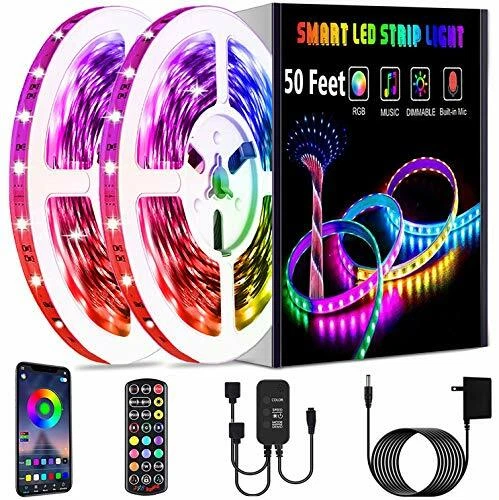 Led light strips 50 ft deals