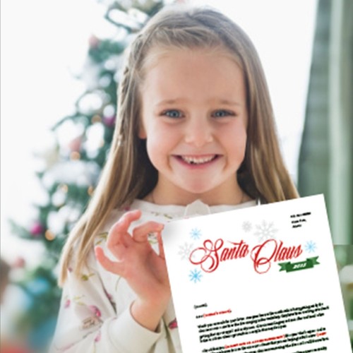 Santa Letter 2024/ From Santa/ Personalised/ Christmas Gift/ Xmas List/ Wishlist - Picture 5 of 6