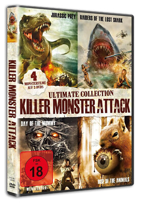 Horror Action Film Sammlung Killer Monster Attack - Ultimate Collection 2 DVDs