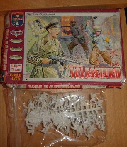 Haron Miniatures WWII Mini 1/72 German VOLKSSTURM 72017