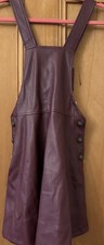 Maeve By Anthropology X Small Plum Pinafore Dress Brand New With Tags