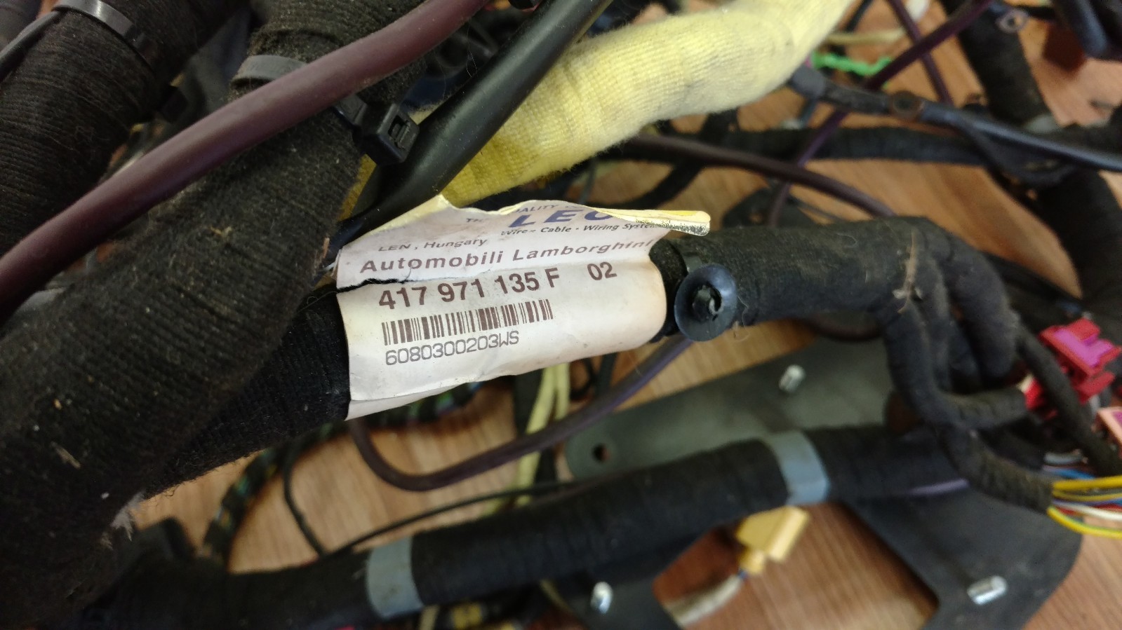 LAMBORGHINI MURCIELAGO LP640 WIRING HARNESS OEM 417971135F