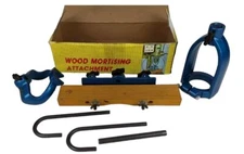 Eagle Drill Press Wood Mortising Attachment Complete NIB Woodworking Tool Kit 
