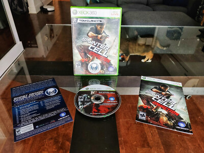 Splinter Cell Conviction X360, FREE SHIPPING IN CANADA, COMPLETE