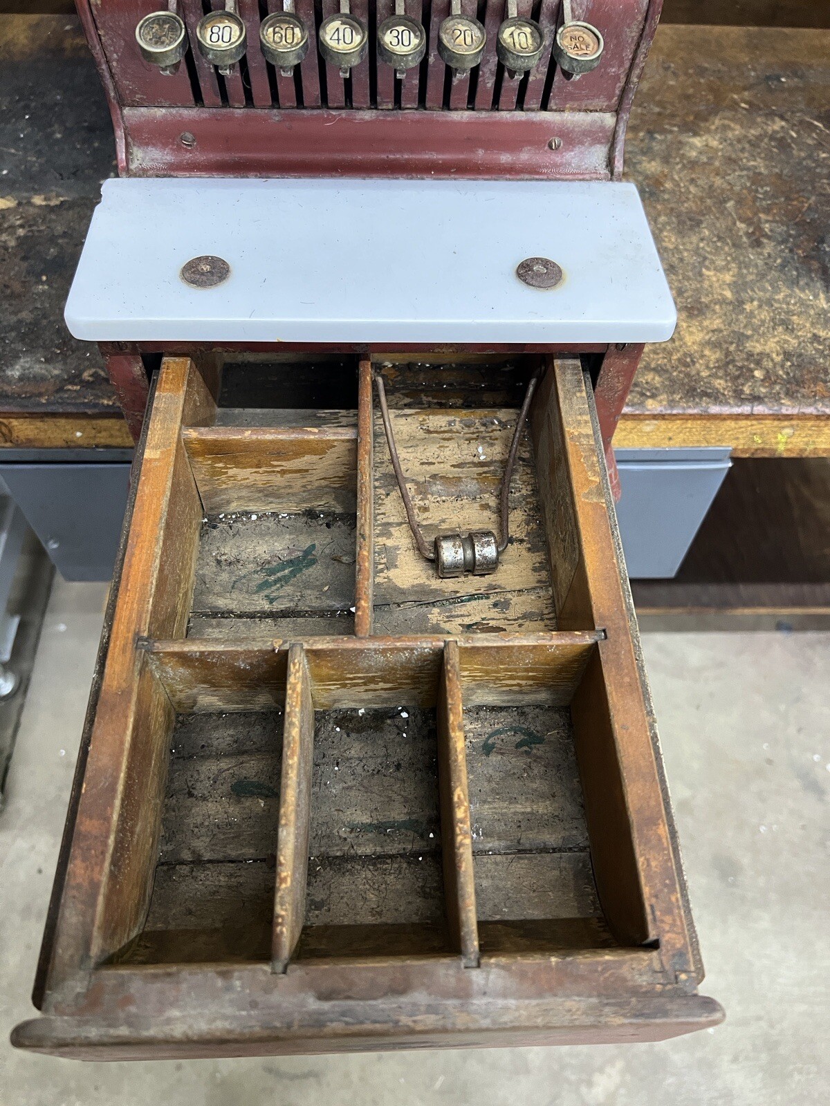 Antique Vintage National Cash Register Co Model 711 Register eBay