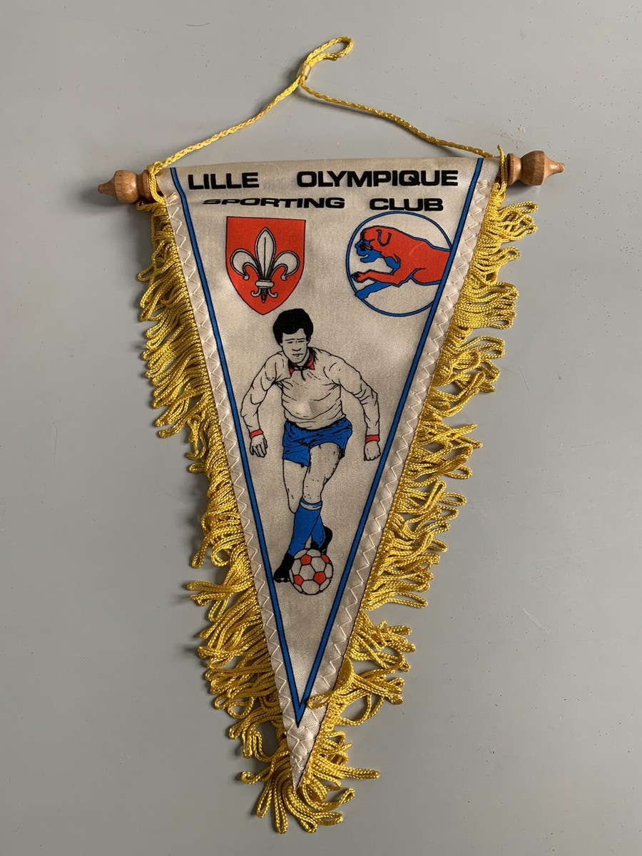 HAC LE HAVRE rare grand fanion vintage football foot pennant wimpel EUR 70,90 - FR