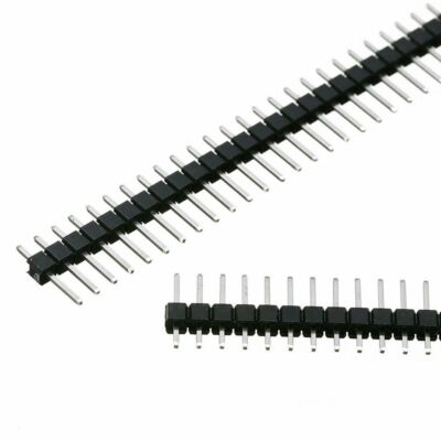 10X 40Pin 2.54mm Male PCB Single Row Straight Header Strip Connector For Arduino