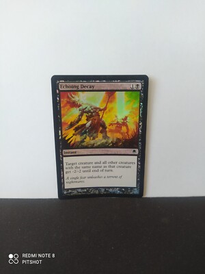 FOIL Echoing Decay / Widerhallender Verfall - MTG Magic