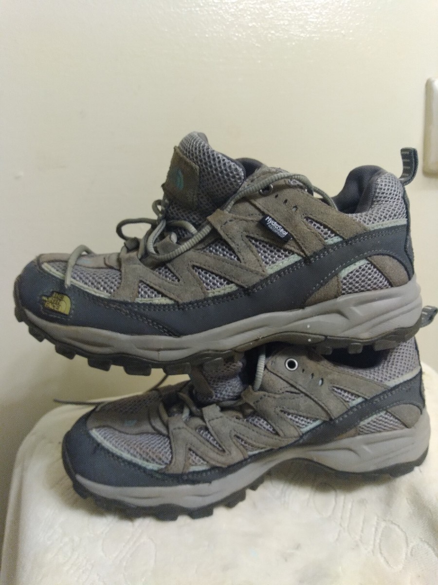 The North Face Womens Hiking Shoes 616273 Leather Waterproof Sz