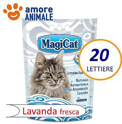 Sanicat Lettiera al Silicio per Gatto 5 Lt Lettiera al Gel di Silice Profumo Lavanda Sanicat Lettiera al Silicio per Gatto 5 Lt Lettiera al Gel di Silice Profumo Lavanda