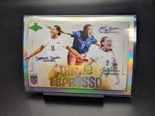 2024 Parkside Triple Espresso Silver Refractor Smith/Swanson/Rodman USWNT