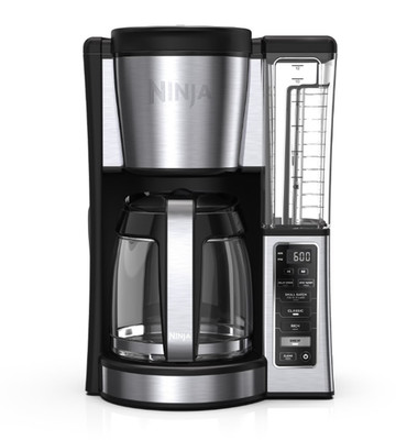 Ninja CE250 12-Cup Programmable Drip Coffee Maker Black Stainless