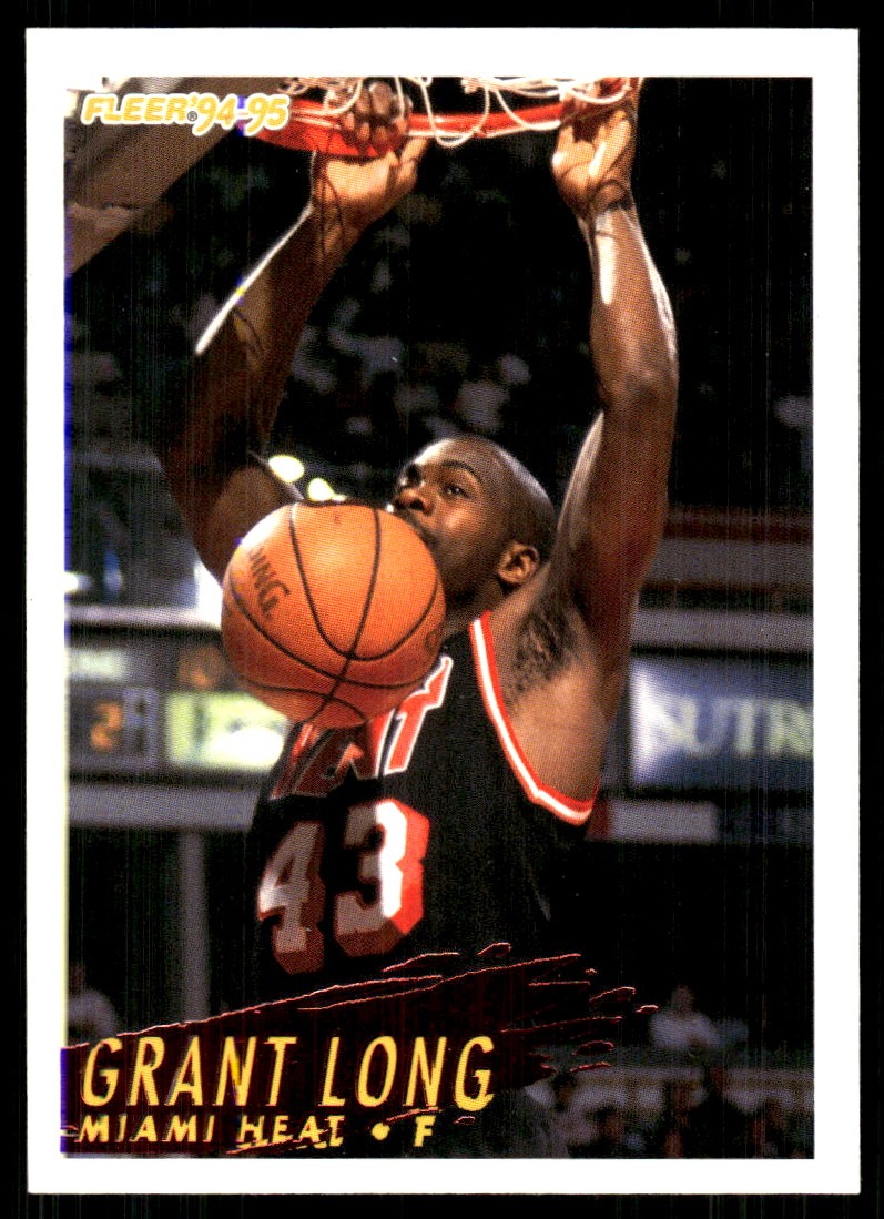 Grant Long 1994-95 Fleer #116 Heat FREE SHIPPING StackedPacks