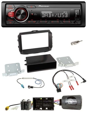 Pioneer MP3 1DIN DAB USB Lenkrad Autoradio für Alfa Giulietta 940 Facelift 2014- - Bild 1 von 4