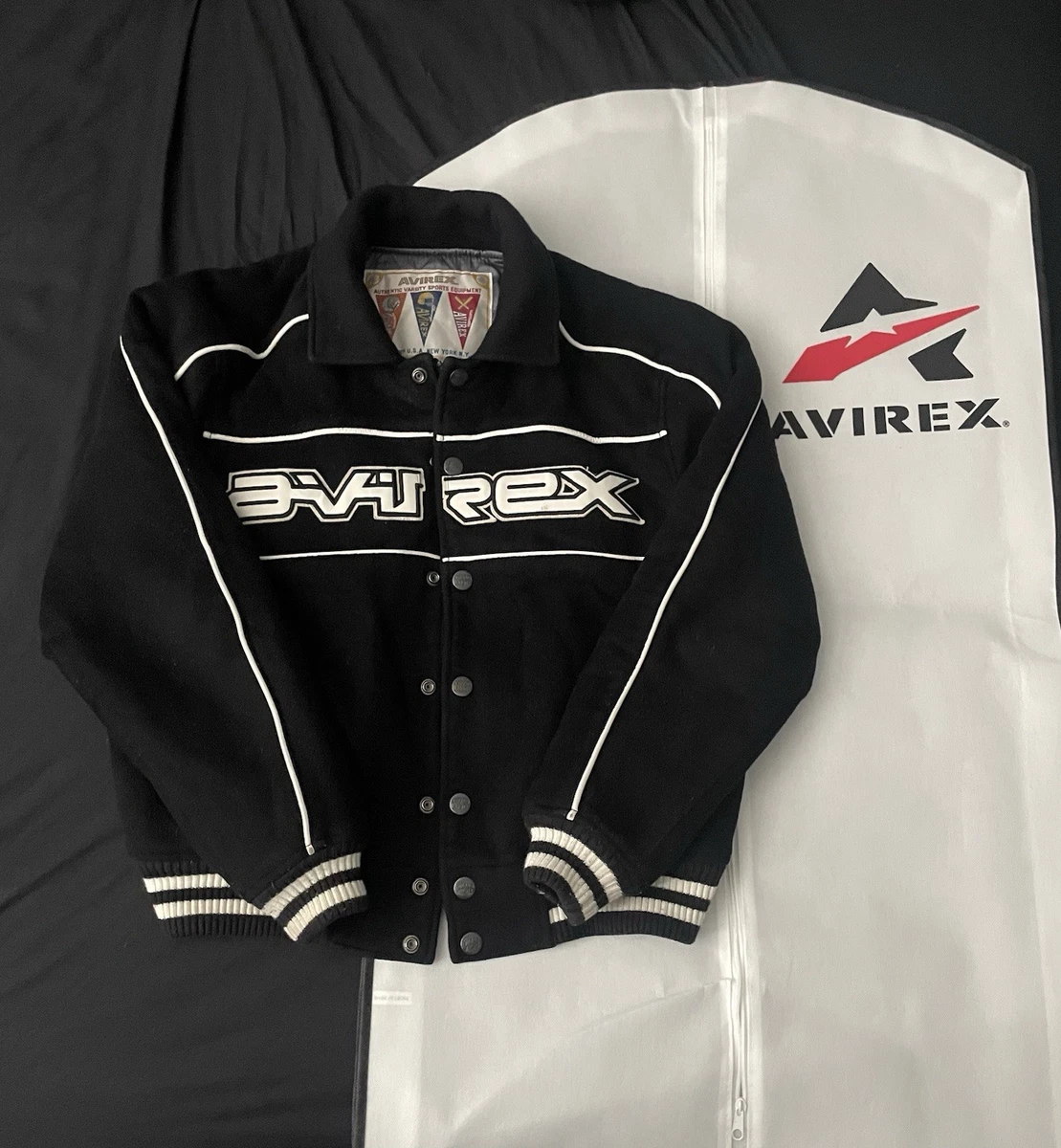 avirex varsity jacket products for sale | eBay