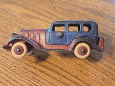 1930's Huble/Kilgore Take-apart cast Iron Toy Car NICE  