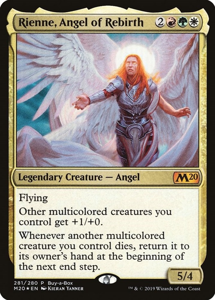 Rienne, Angel of Rebirth Buy-A-Box Promos Foil MTG 281 HP