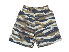 Patagonia Boys Camo Bathing Suit Swim Trunks Shorts Size Small