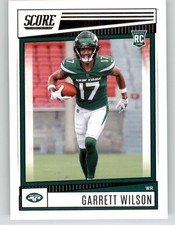2022 Panini Score Garrett Wilson RC #306 NYJ