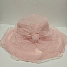 Vintage Betmar NY Women's Pink Wedding Hat Kentucky Derby Church NWT
