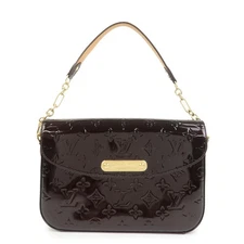 Louis Vuitton Vernis Leather Rodeo Drive Hand Bag Amarante M93598 Auth Used F/S