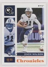 2021 Panini Chronicles Draft Picks Base Chronicles Orange Zach Wilson #4 0b67