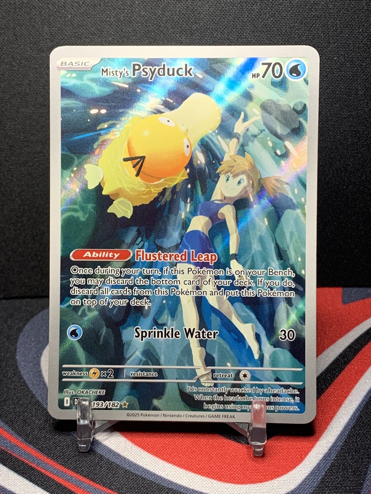Misty's Psyduck 2025 Scarlet & Violet: Destined Rivals #193/182