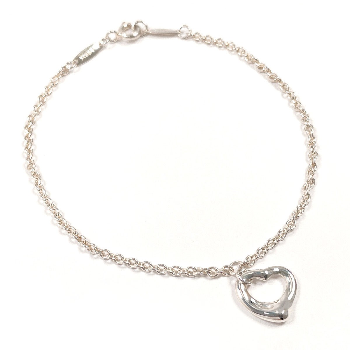 Tiffany & Co. ティファニー カーブド フルハート ブレスレット エルサ