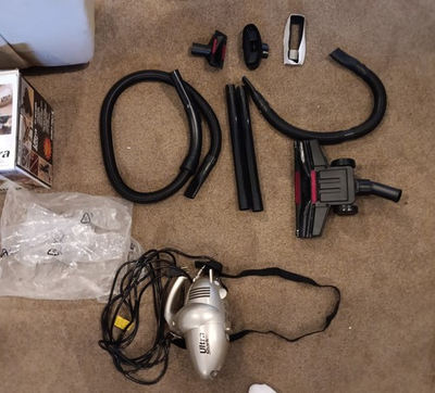 #ad Euro Pro X UltraShark Turbo Handheld Vacuum EP366 Bagless 600W w Accessories $45.00