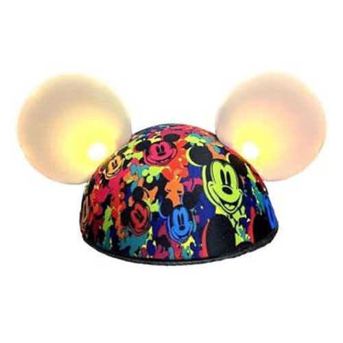 Disney Parks World of Color "Glow With The Show" Mickey Mouse Light Up Ears - Picture 3 of 7