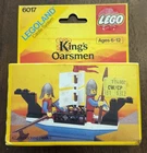 LEGO 6017 King’s Oarsmen SEALED NIB Vintage Castle System 1980s Rare Set