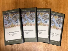The Great Courses DVD Lot: The American Identity Parts 1–4 Complete Set