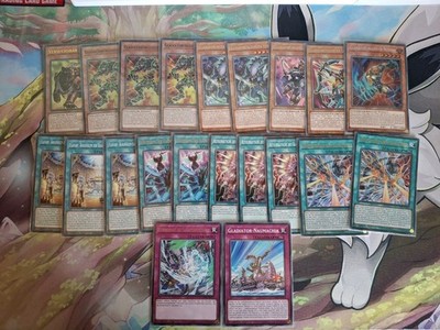Yugioh! Gladiatorungeheuer mit etwas Sta-Brigade Set für Deckbau