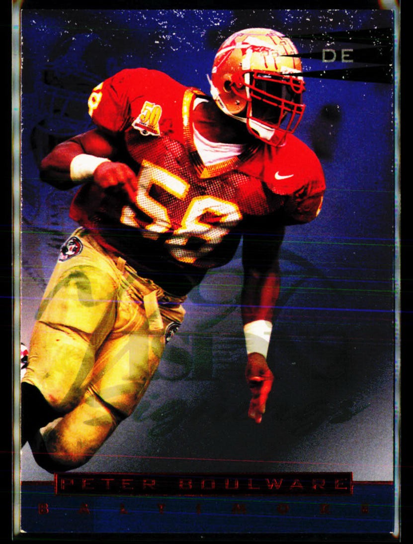 1997 Score Board Visions Signings #32 Peter Boulware