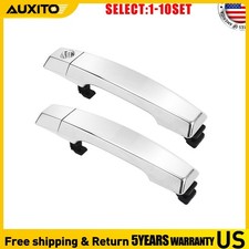 Chrome Outer Door Handle For Nissan Armada 2004-15 Front Oe8264680647 2-20x