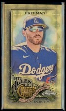 Marketplace image: 2022 Topps Allen & Ginter Chrome #18 Freddie Freeman Superfractor 1/1 Mini
