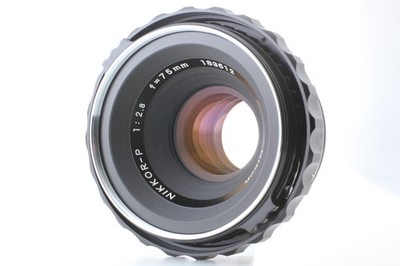 Near MINT 】 Zenza Bronica S2 Early Model NIKKOR P 75mm f