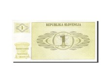 Geldschein, Slowenien, 1 (Tolar), 1990-1992, 1990, KM:1a, VZ+