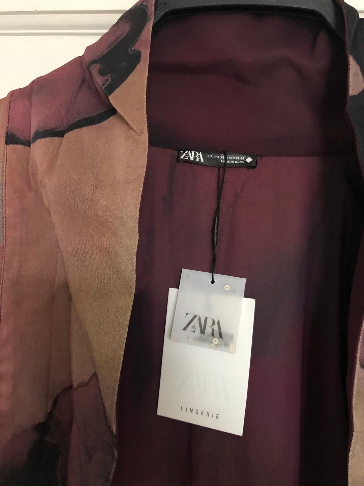 Zara kimono Limited Edition 2025 Collection O.O.S On Website image 3
