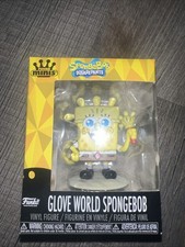Nuevo Nickelodeon Bob Esponja Pantalones Cuadrados Funko Minis Guante Mundo Figura Vinilo Nuevo en Caja