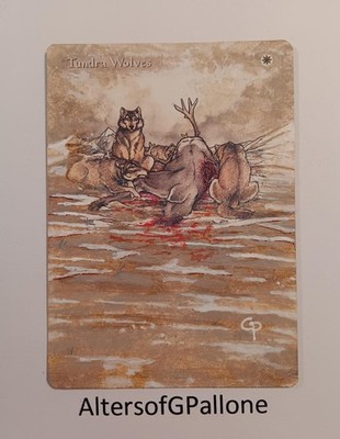 MTG Tundra Wolf alter