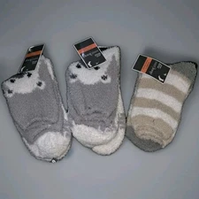 West Loop Fuzzy Socks 3 Pair
