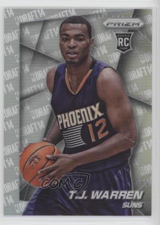 2014-15 Panini Prizm Short Prints Silver Prizm TJ Warren #43 Rookie RC 4f9