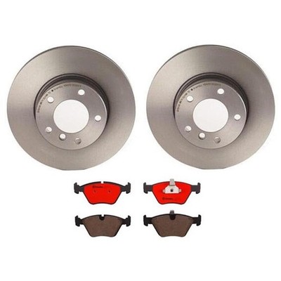 Brembo Front Brake Kit Ceramic Pads Disc Rotors Vented For BMW E39 528i 1997