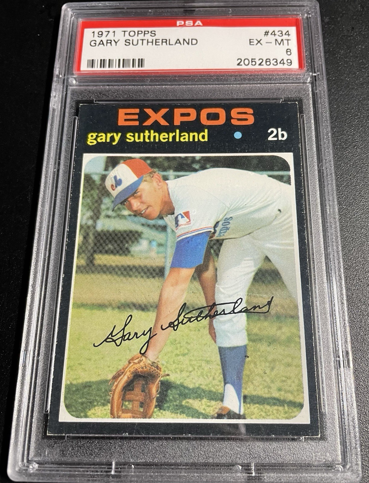 1971 Topps Gary Sutherland #434 PSA 6