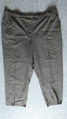 Women's pants come on brown black marl * size 52 * No. 14262