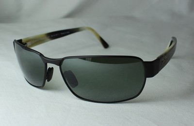 Maui Jim BLACK CORAL MJ0249S-001 grey black coral matte black Polarisiert NEU